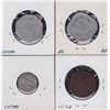 Image 2 : Lot of 4 Ontario Trade Tokens.
