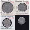 Image 1 : Lot of 4 Ontario Trade Tokens.