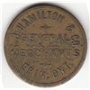 Image 11 : Lot of 8 T.J. Hamilton & Co. Erin, Ont. Due Bill Tokens.