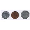 Image 1 : Lot of 3 Hamilton, Ont. Shoe shine tokens.