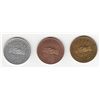 Image 2 : Lot of 3 McColl Listed Tokens.