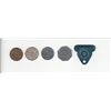 Image 1 : Lot of 5 Ontario Milk Tokens.