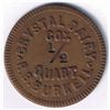 Image 3 : Lot of 5 Ontario Milk Tokens.