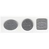 Image 1 : Lot of 3 Ontario Bread Tokens.
