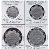 Image 1 : Lot of 4 Manitoba Trade Tokens.