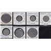 Image 1 : Lot of 7 Saskatchewan Trade Tokens.