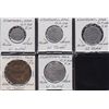 Image 1 : Lot of 5 Saskatchewan Trade Tokens.