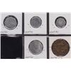 Image 2 : Lot of 5 Saskatchewan Trade Tokens.