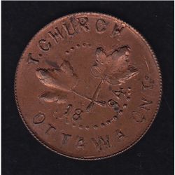 Thomas Church Token.