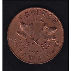 Thomas Church Token.