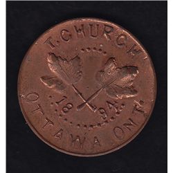 Thomas Church Token.