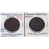 Image 1 : Lot of 2 Countermarked Coins.