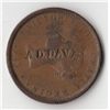 Image 2 : Lot of 3 Countermarked Canadian tokens.