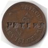 Image 3 : Lot of 3 Countermarked Canadian tokens.