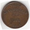 Image 4 : Lot of 3 Countermarked Canadian tokens.