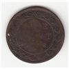 Image 2 : Lot of 3 Countermarked  Canadian large cents.