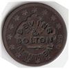 Image 1 : Lot of 4 Devins & Bolton Countermarked USA Large Cents.