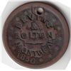 Image 1 : Lot of 4 Devins & Bolton Countermarked USA Large Cents.
