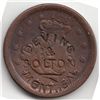 Image 3 : Lot of 4 Devins & Bolton Countermarked USA Large Cents.
