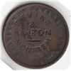 Image 3 : Lot of 3 Devins & Bolton Countermarked Canadian Tokens.