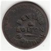 Image 3 : Lot of 2 Devins & Bolton Countermarked Canadian tokens.