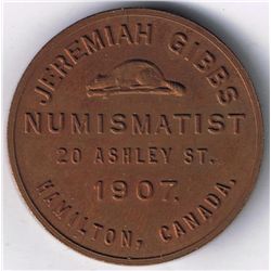 Numismatist Card.