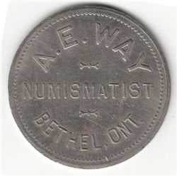 Numismatist Card.