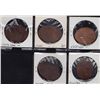 Image 2 : Lot of 5 Elongated Cents.
