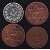Image 1 : Lot of 4 Fraternal Tokens.