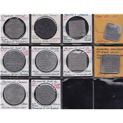 Lot of 10 Soap Tokens.