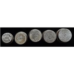 Box of 7 Token Dies.