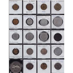 Lot of 58 Misc Tokens & Medals.