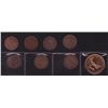 Image 2 : Lot of 8 Prince Edward Island Coins, Tokens, Medal.