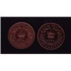 Image 2 : Lot of 2 Newfoundland Large Cents