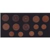 Image 2 : Lot of 14 Newfoundland One Cents