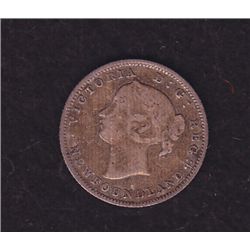 1865 Newfoundland Five Cent