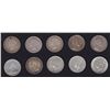 Image 1 : Lot of 10 Newfoundland Ten Cents