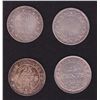Image 2 : Lot of 4 Newfoundland Twenty and Twenty Five Cents