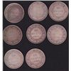 Image 2 : Lot of 8 Newfoundland Fifty Cents