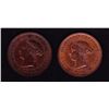 Image 1 : Lot of 2 1876H One Cent
