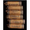 Image 2 : Lot of 6 1943 Tombac Five Cent Rolls