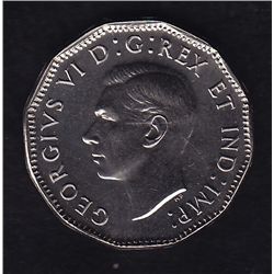 1947 Specimen Maple Leaf Five Cent.
