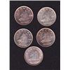 Image 2 : Lot of 5 Mint State Ten Cents