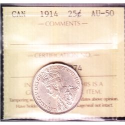 1914 Twenty Five Cent