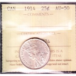 1914 Twenty Five Cent