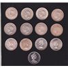 Image 1 : Lot of 13 Fifty Cents