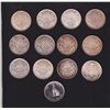 Image 2 : Lot of 13 Fifty Cents