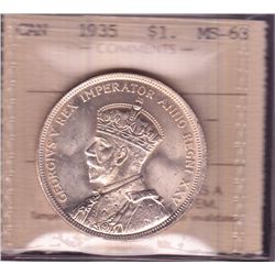 1935 Silver Dollar