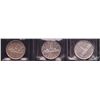 Image 2 : Lot of 3 ICCS Graded Silver Dollars