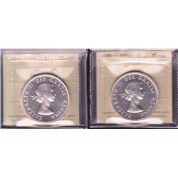 Lot of 2 Silver Dollars